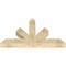 Ekena Millwork Saratoga Rough Sawn Timber Gable Bracket, Douglas Fir, 60"W x 35"H x 6"D x 6"F, 14/12 Pitch GBW060X35X0606SAR00RDF - alternate 4